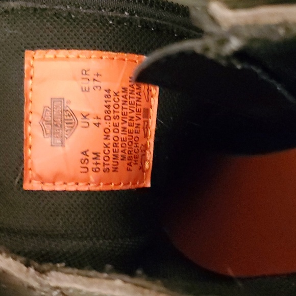 Harley-Davidson TAN Riding/Moto Boots - Picture 5 of 9